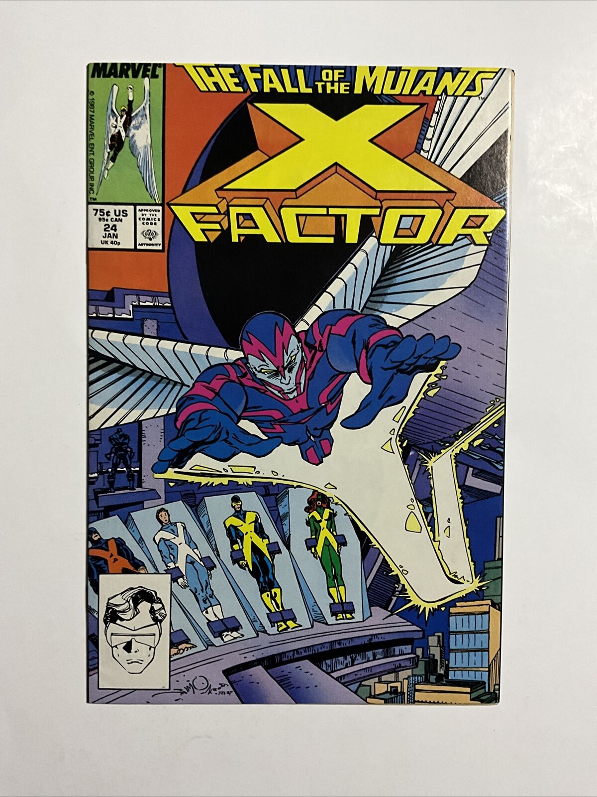 X-Factor #24 (1988) 9.6 NM Marvel Key Issue 1st Archangel App High Grade Comic