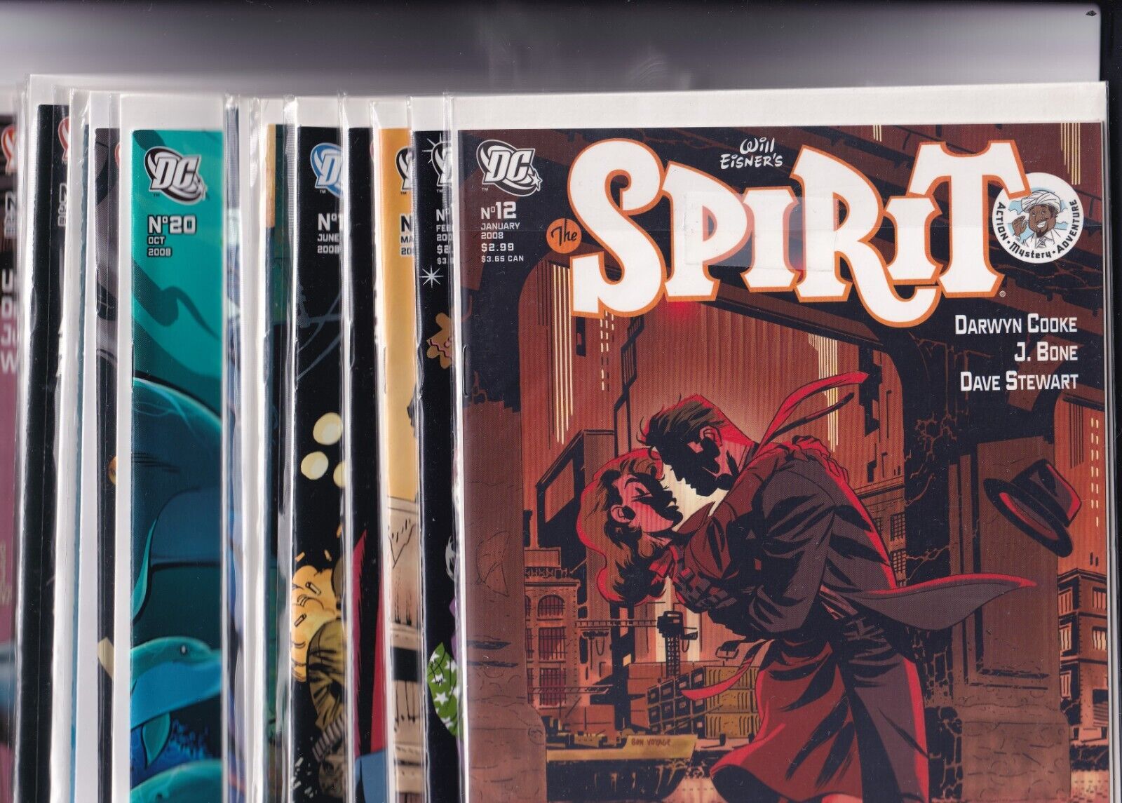 Will Eisner\'s The Spirit #12-15, 17-27 Lot of 15 DC Comics (2008)