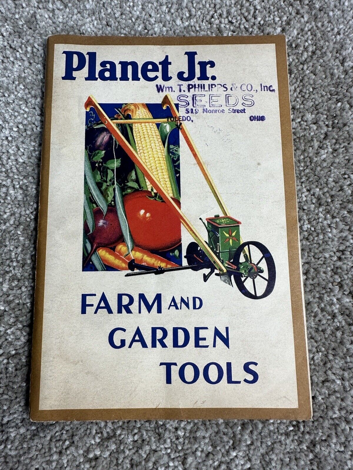 1932 Planet Jr Farm And Garden Tools Catalog • W/ Prices & 2 Ad Inserts • NICE