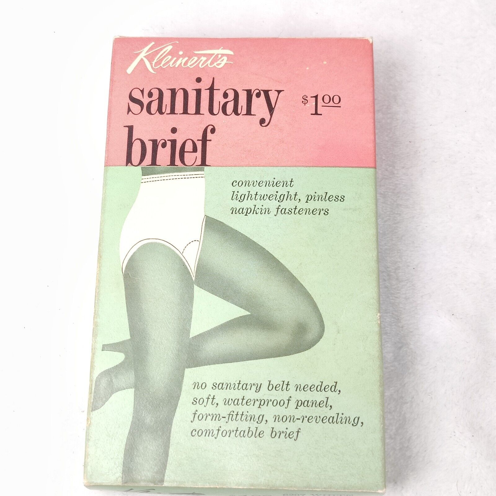 Kleinert 1960s sanitary brief NOS Underwear Vintage Medium