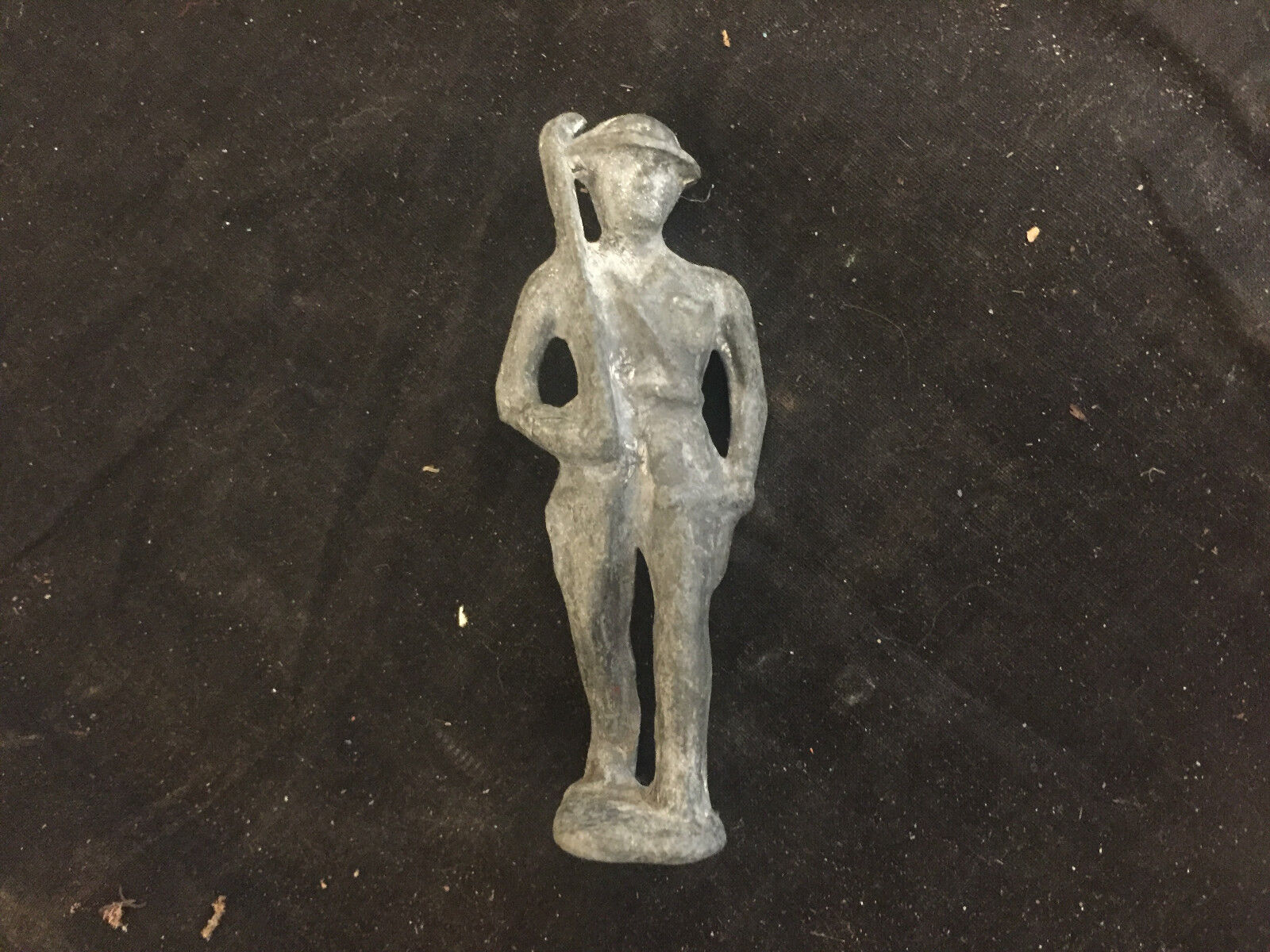 VINTAGE FIGURE 3 INCH MILITARY LEAD SOLDIER HEAVY