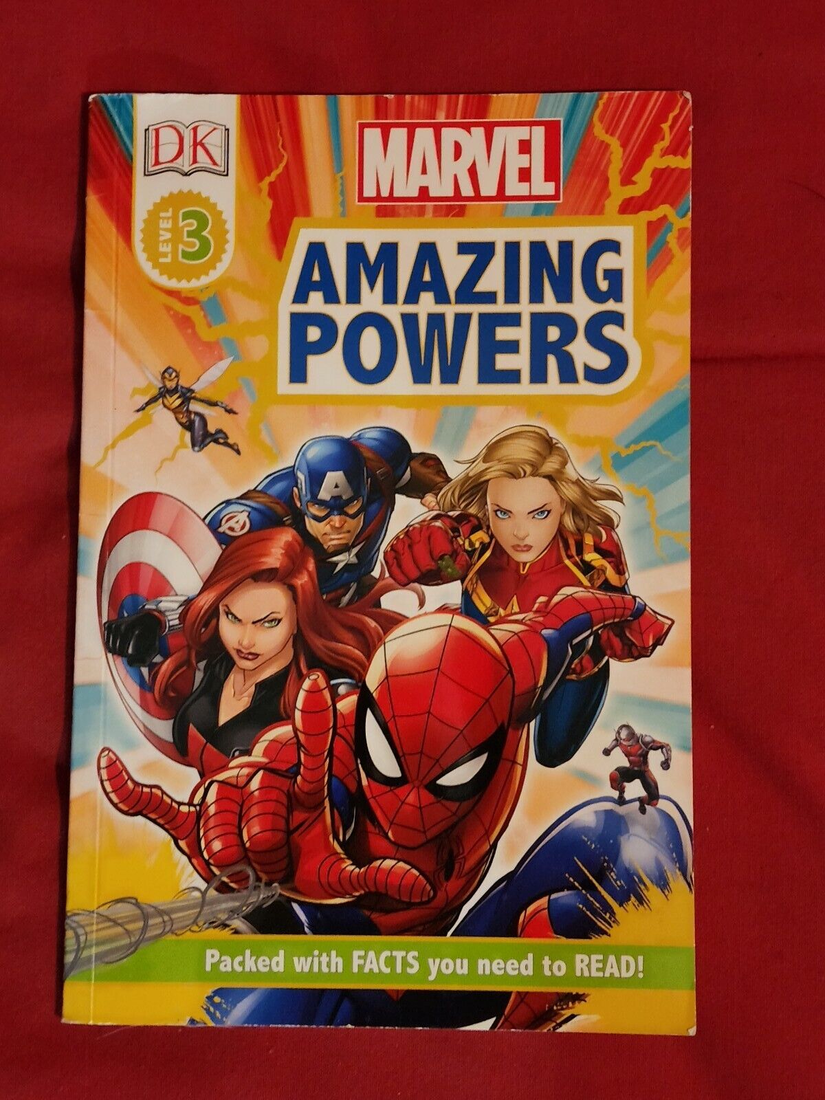 Marvel AMAZING POWERS by Catherine Saunders (English) Hardcover Book