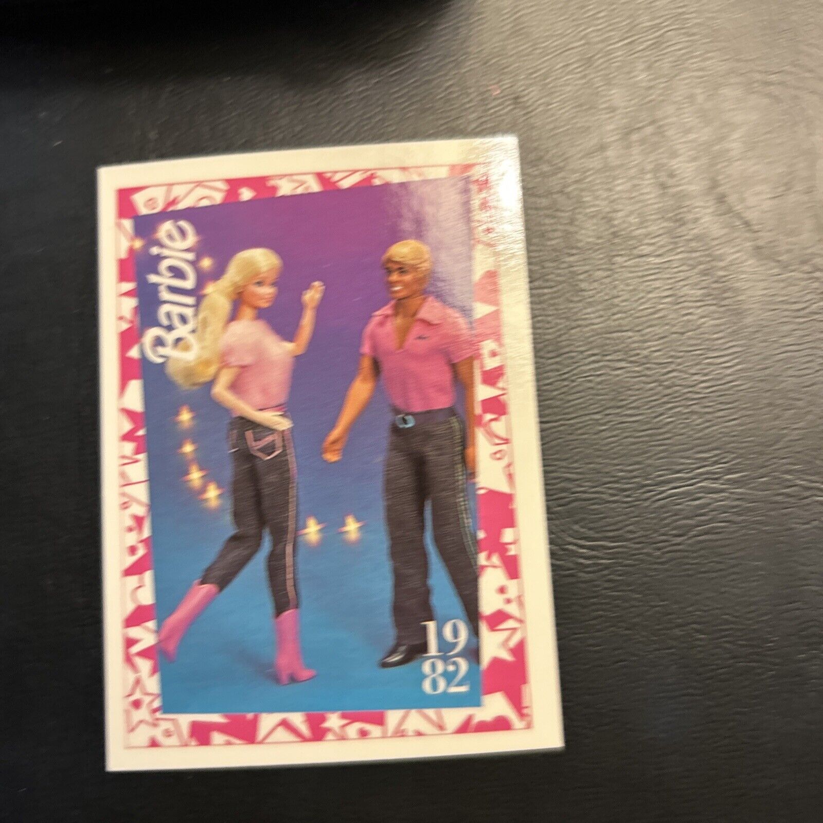 Jb9c Barbie Doll And Friends, 1992 Panini #39 Ken Fashion, Jeans, 1982 Ride Em