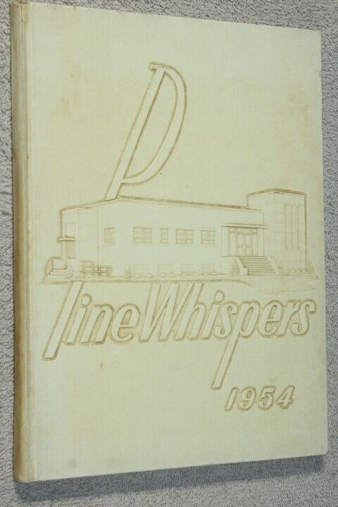 1954 Ashland College Yearbook Annual Ashland Ohio OH - Pine Whispers