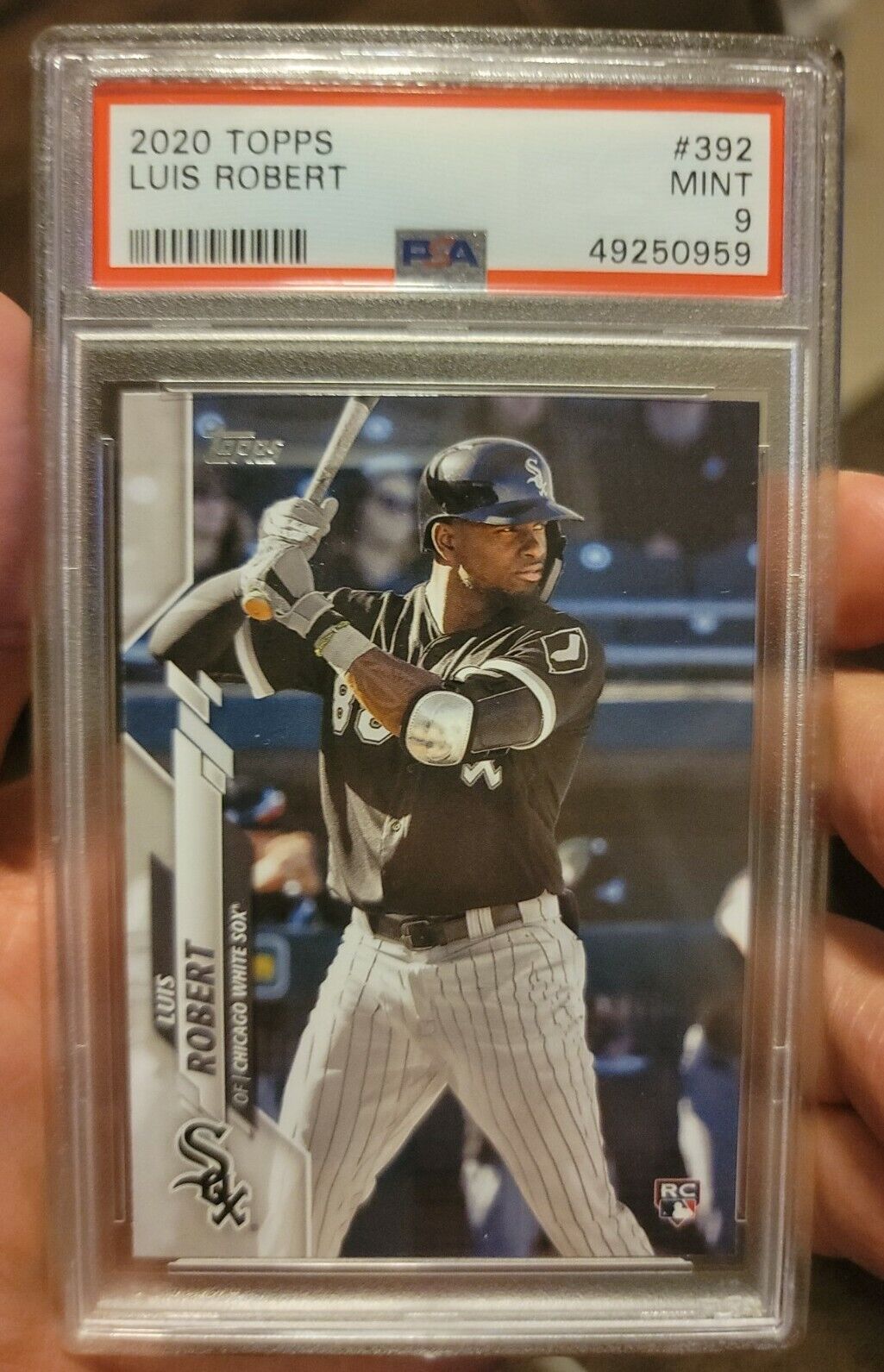 2020 Topps LUIS ROBERT RC Rookie #392 PSA 9 Chicago White Sox