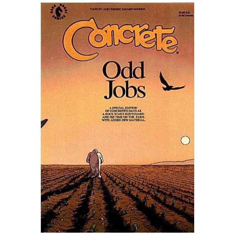 Concrete (1987 series) Odd Jobs #1 in Near Mint condition. Dark Horse comics [b\\