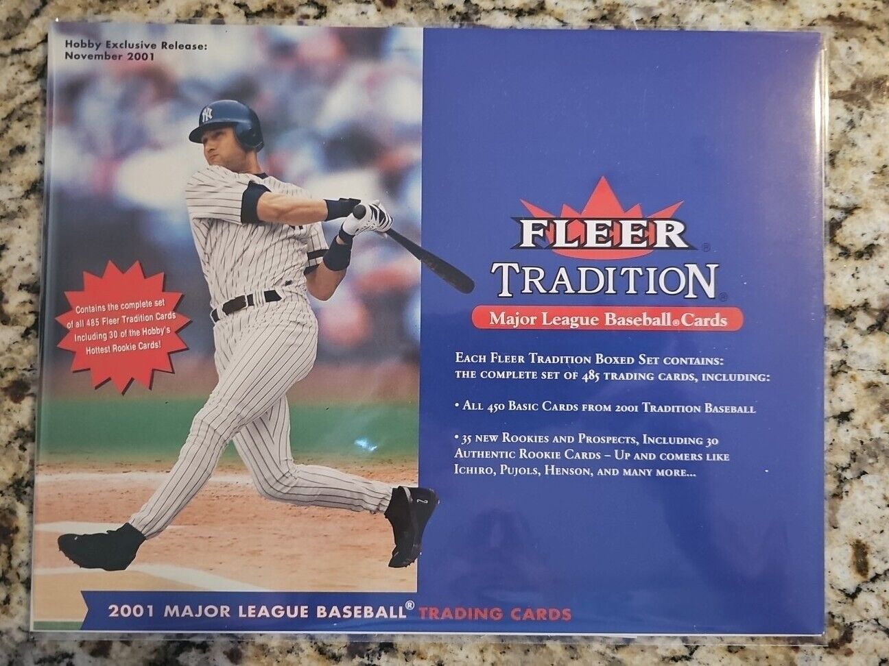 2001 Fleer Tradition Baseball DEREK JETER 8.5\