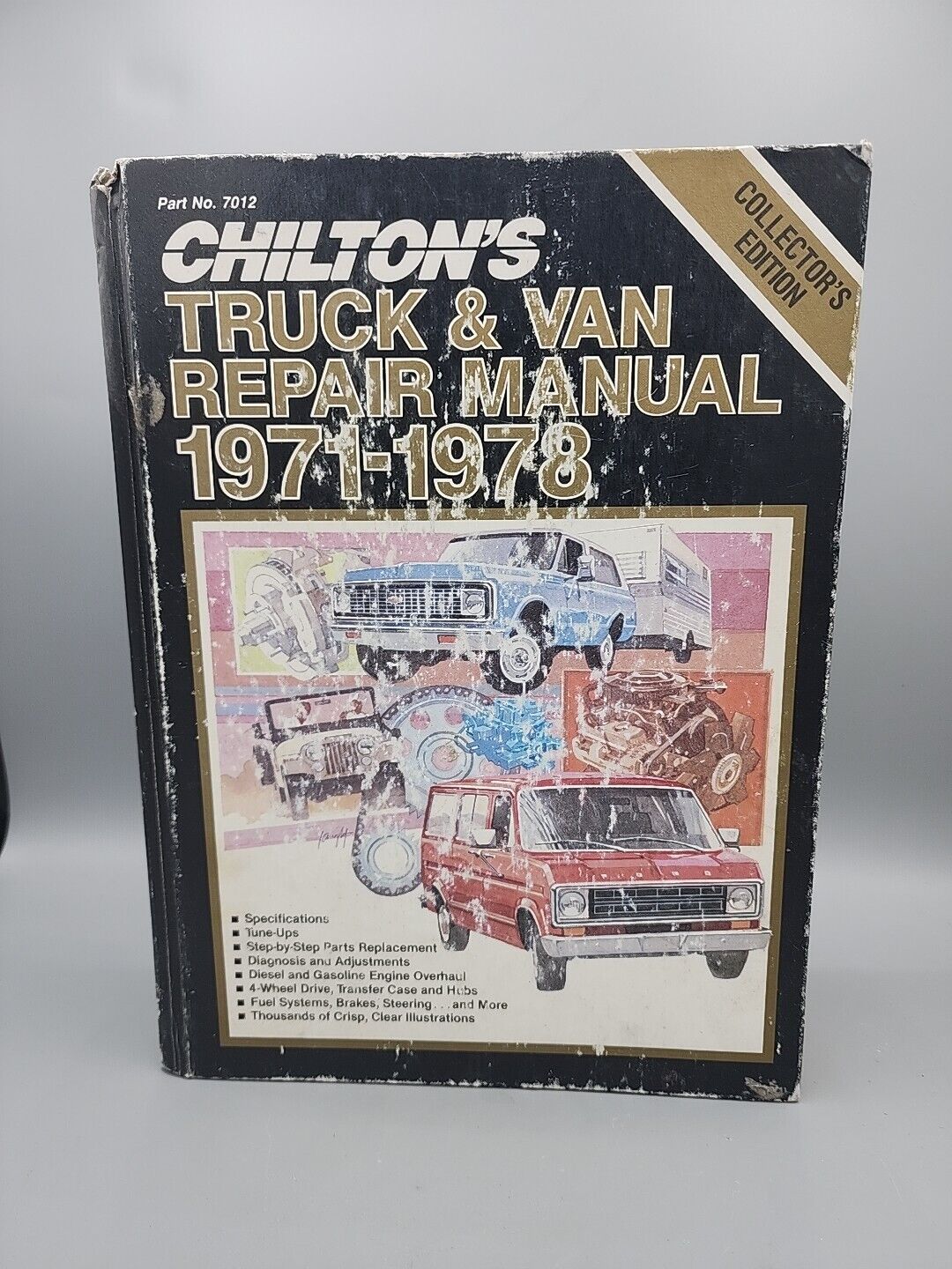 1971-78 Chilton's Truck & Van repair Manual Collector's Edition Worn Usable