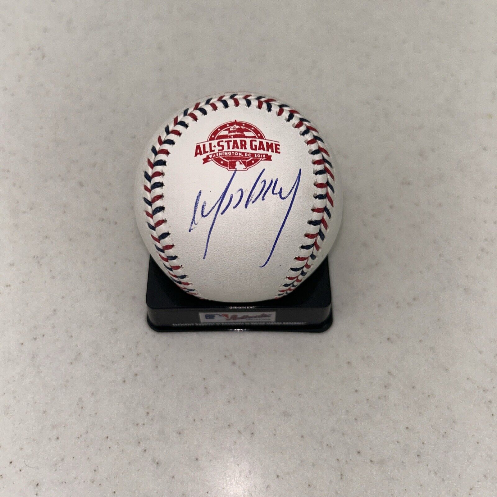 JOSE ABREU SIGNED AUTHENTIC 2018 ALL STAR BASEBALL GTP