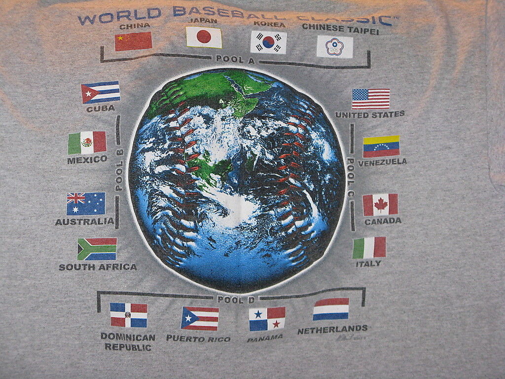 “World Baseball Classic 2009 ” T-Shirt – Great Sports Image (Youth XL)