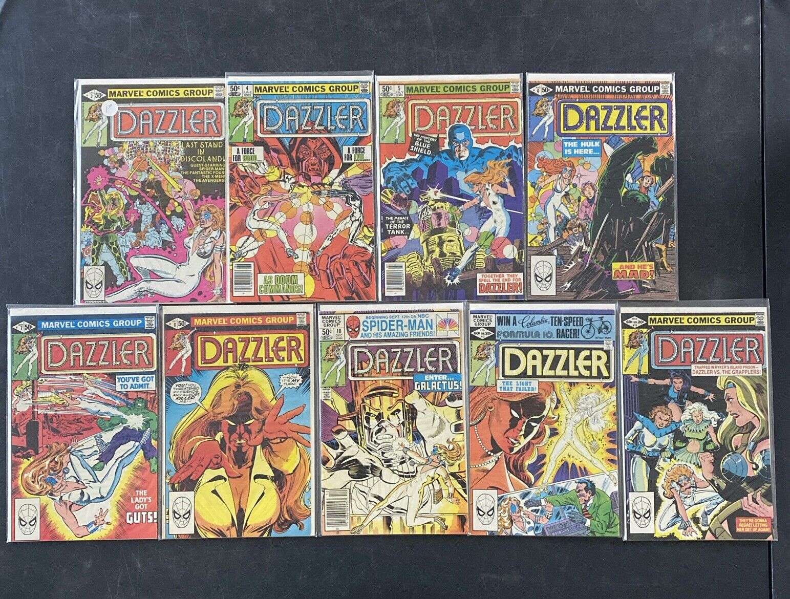 1981 Dazzler #1-42 LOT OF 25 (see description for missing issues)