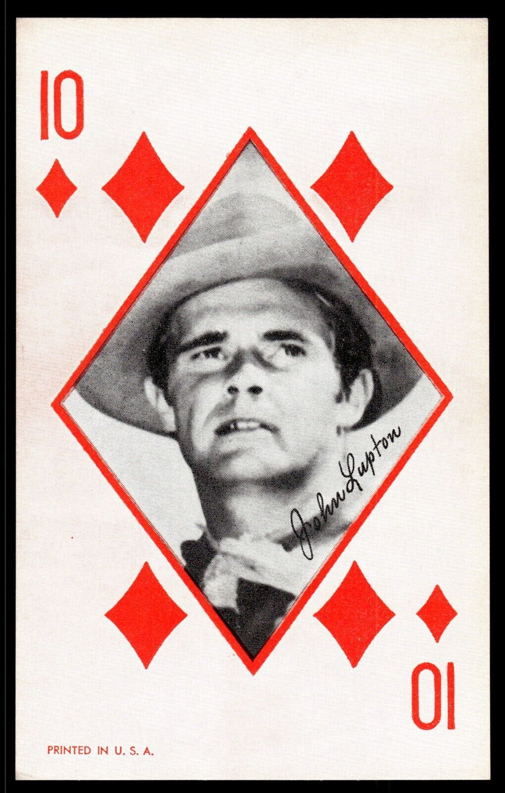 1947-66 Exhibit Western Aces #147 John Lupton