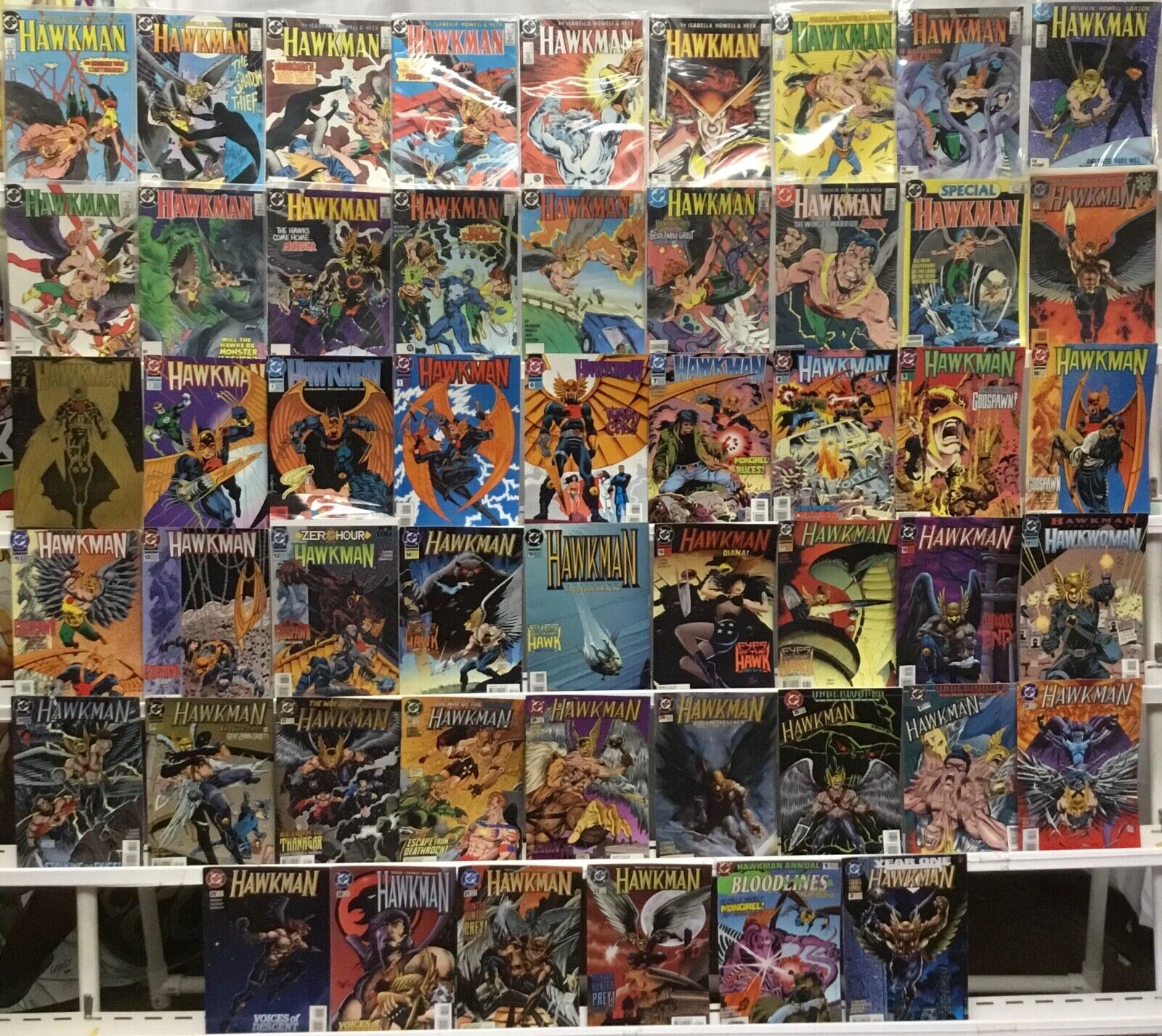 DC Comics Hawkman 2nd Series Missing #8 / 3rd Series Missing #3 1986