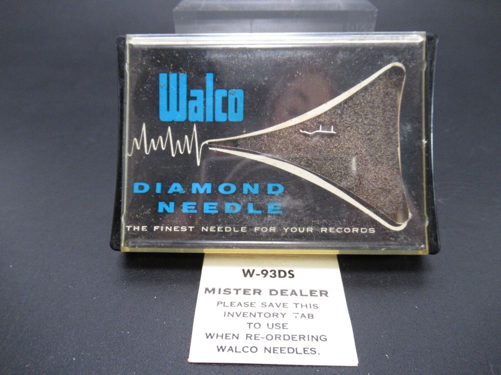WALCO Phonograph Needle W-93DS, New (HB)