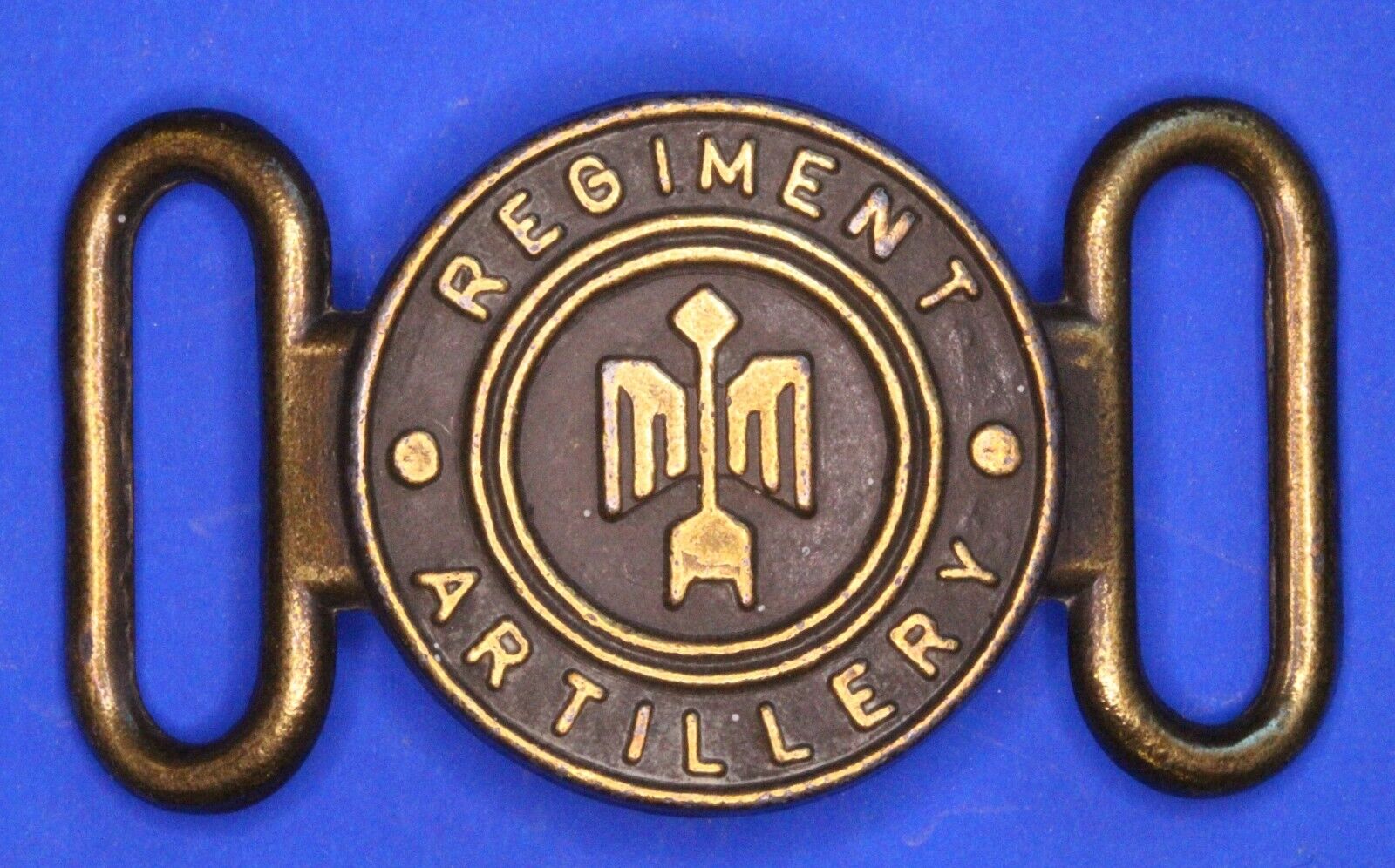 Small Royal Artillery Regiment Belt Buckle, 1½ inch wide          [28263]