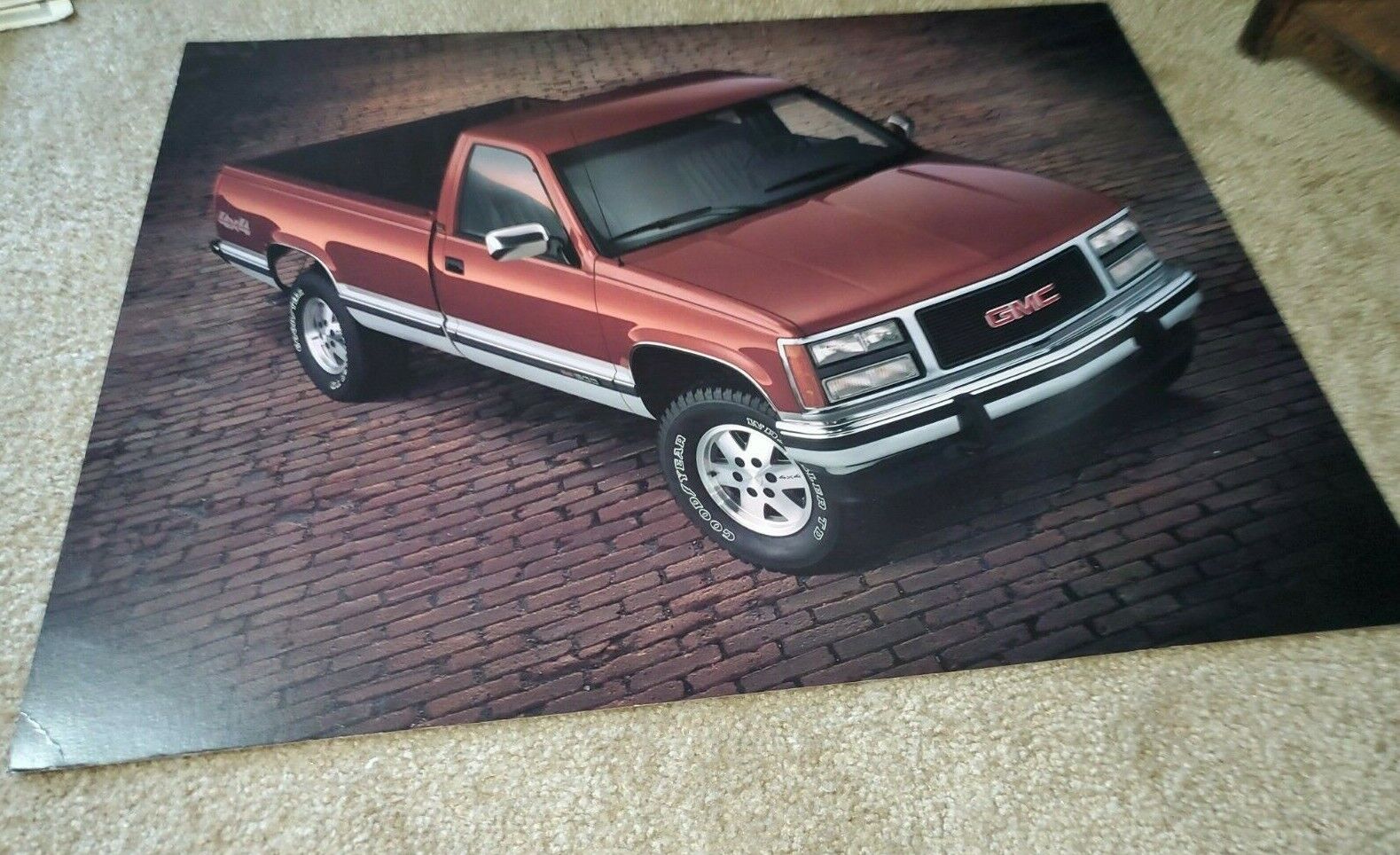 1992 GMC Truck Pictures Merchandising Program Dealership Promo Lot of 5 Adv