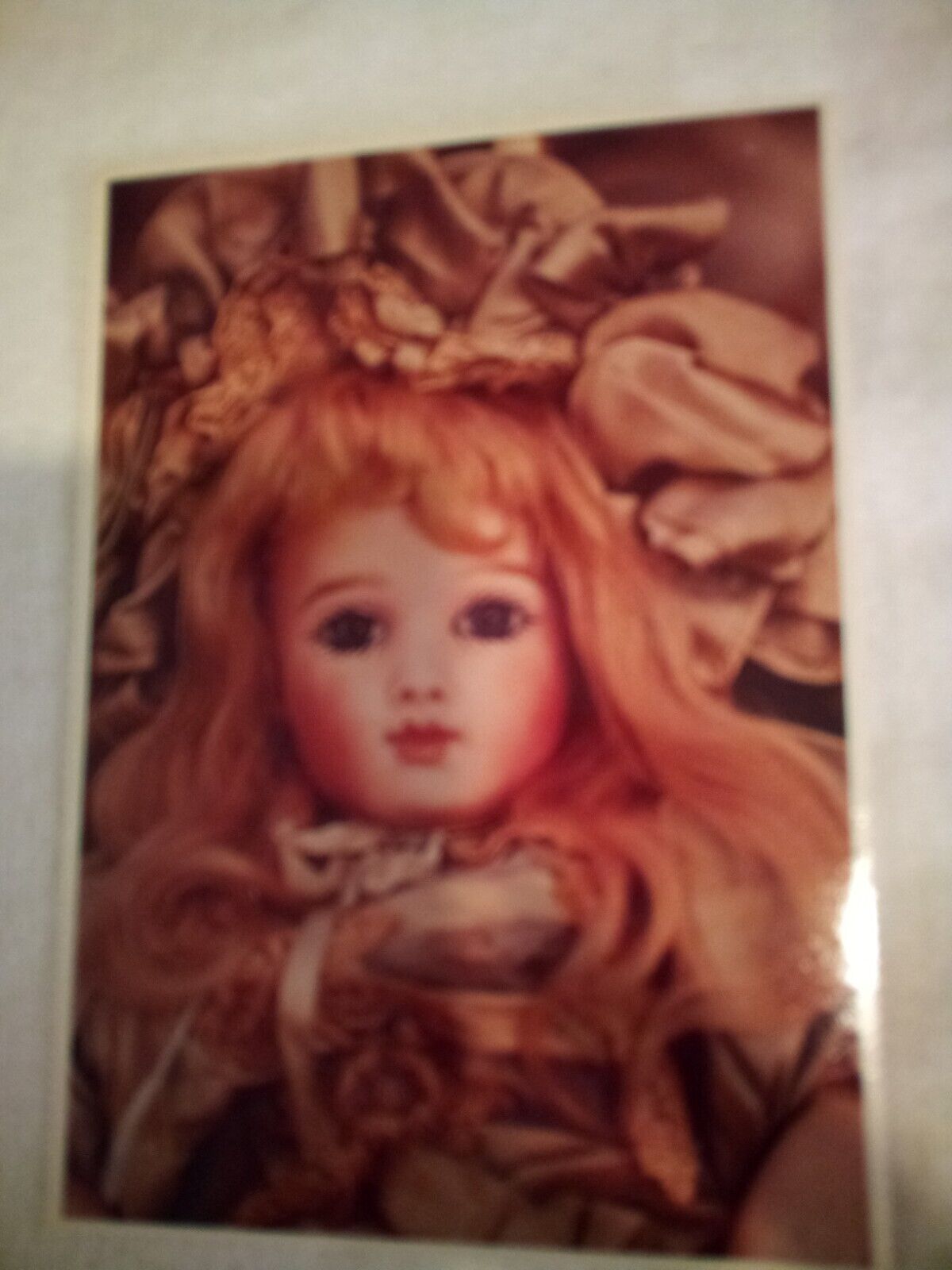 Helen Nolan Vintage Post Card - Photo of a French Doll
