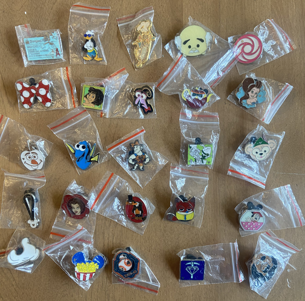 Lot of 25 Disney Trading Pins *RECEIVE THE LOT SHOWN** Lot# 8