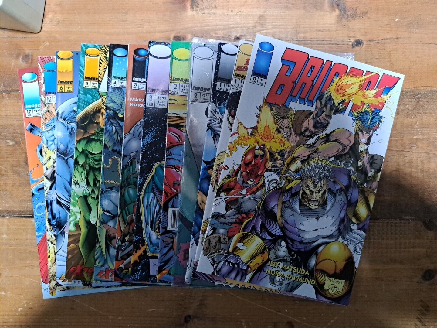 Brigade Lot of 12 Image Comics Please See Description For # Numbers