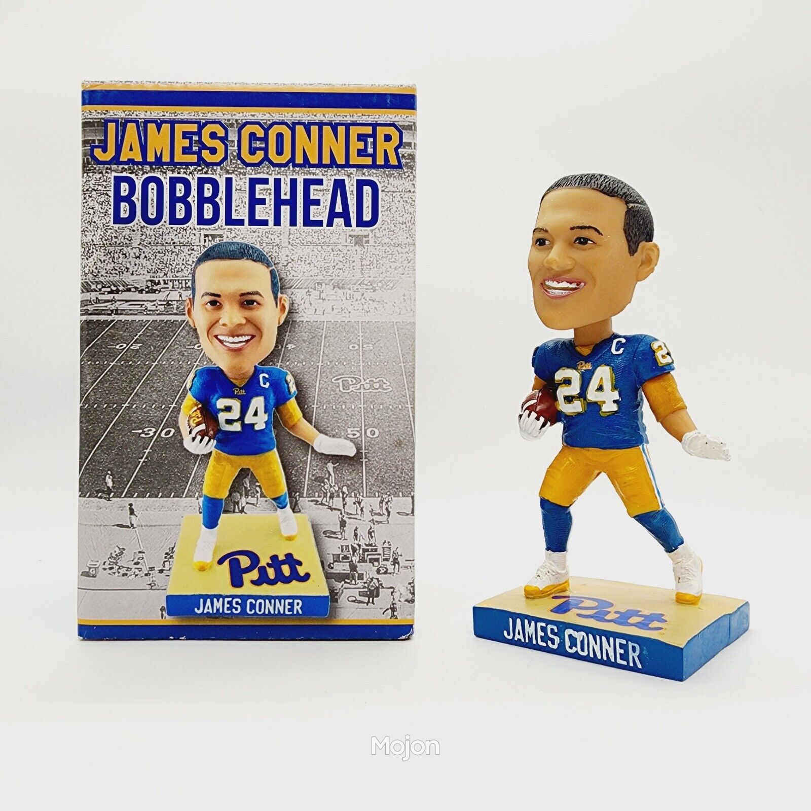 James Conner Pitt Bobblehead University of Pittsburgh Panthers #24 Football ACC