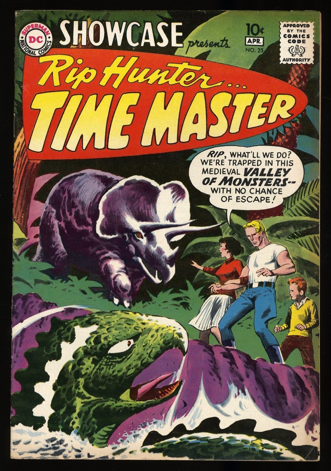 Showcase #25 VF- 7.5 Rip Hunter DC Comics 1960