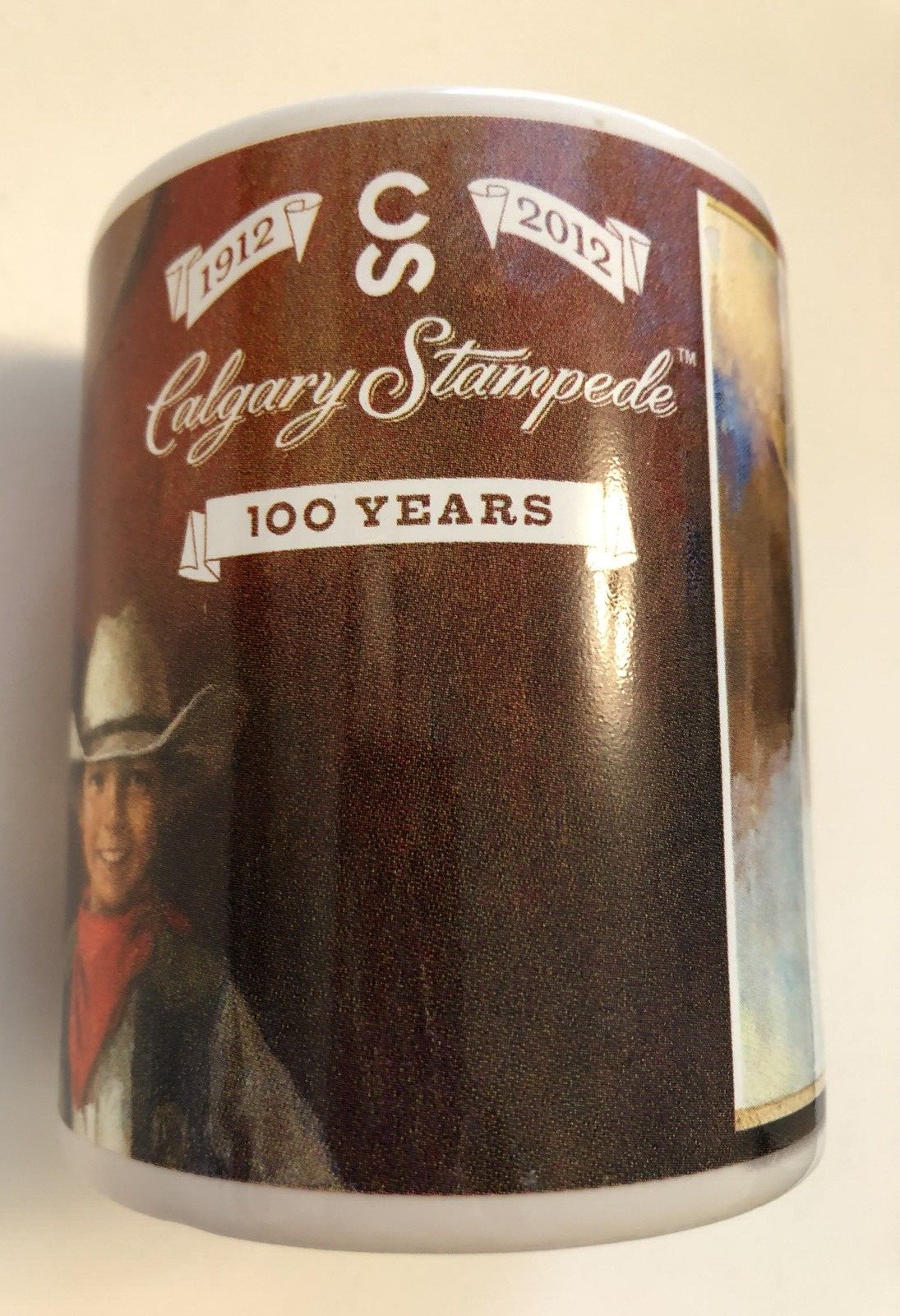 CALGARY STAMPEDE 1912 - 2012 100 Years Anniversary Canada Mug 4\
