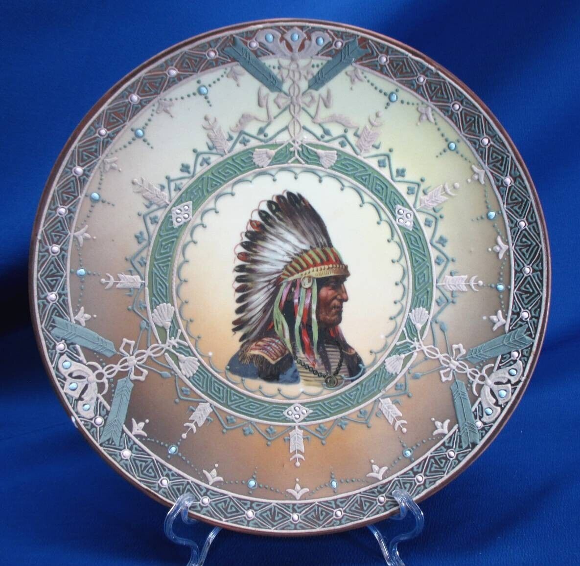 NIPPON MORIAGE AMERICAN INDIAN CHIEF SITTING BULL 10\
