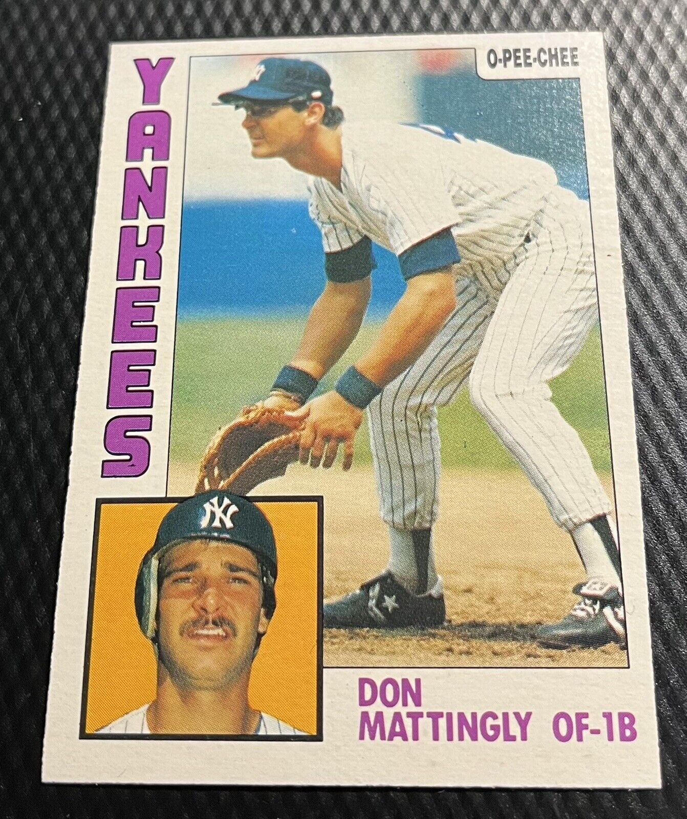 1984 O-Pee-Chee Don Mattingly Yankees Rookie Card #8 - Sharp, Hi-Grade Card RC