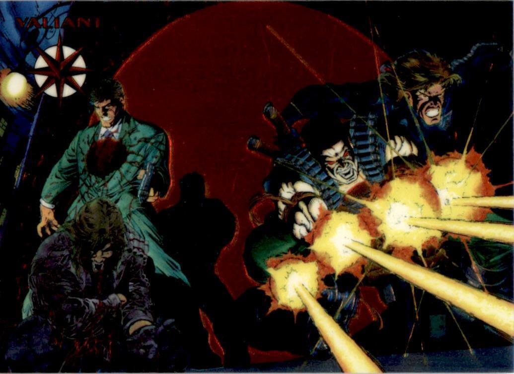 1994 Upper Deck The Valiant Era Series 2 Chromium Edition #CH5 Bloodshot #0