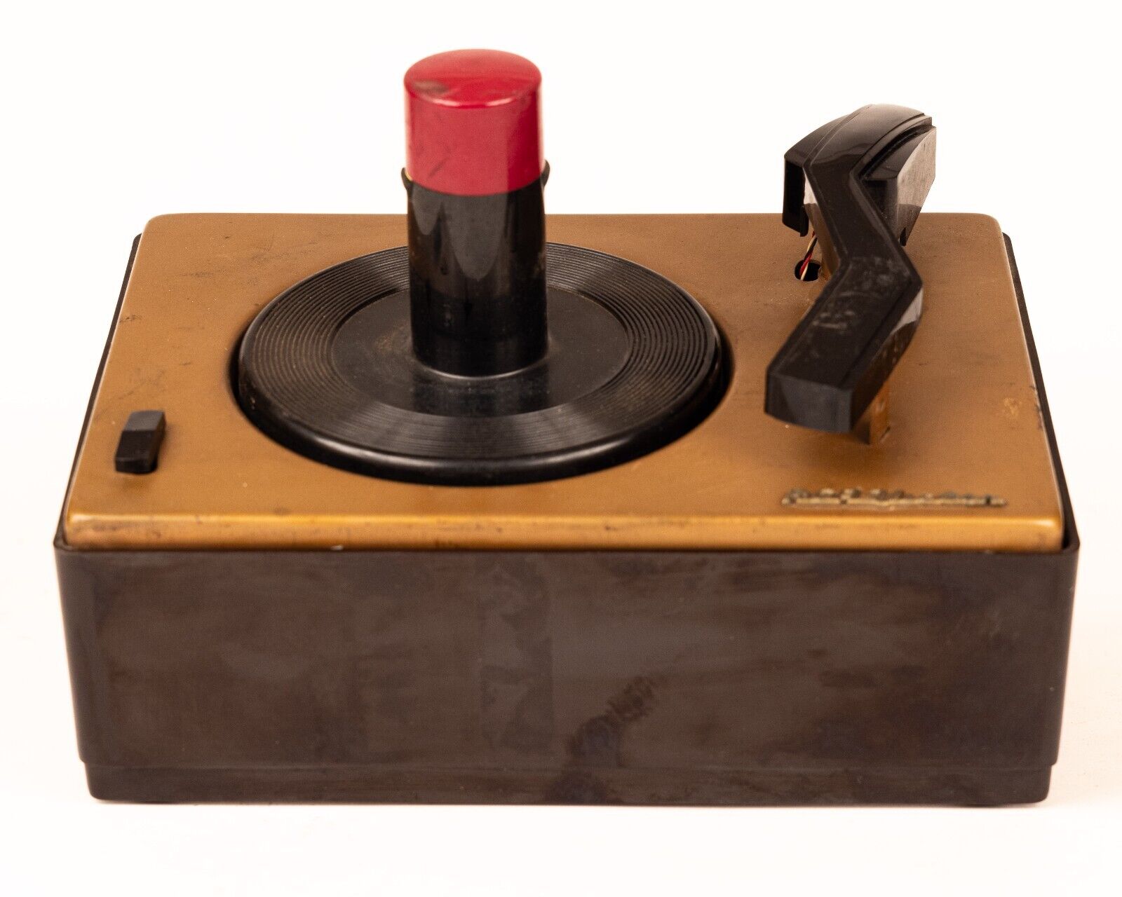 VINTAGE RCA VICTOR 45 RPM Record Player Model 45-J-2 No 851420 MCM Bakelite Case
