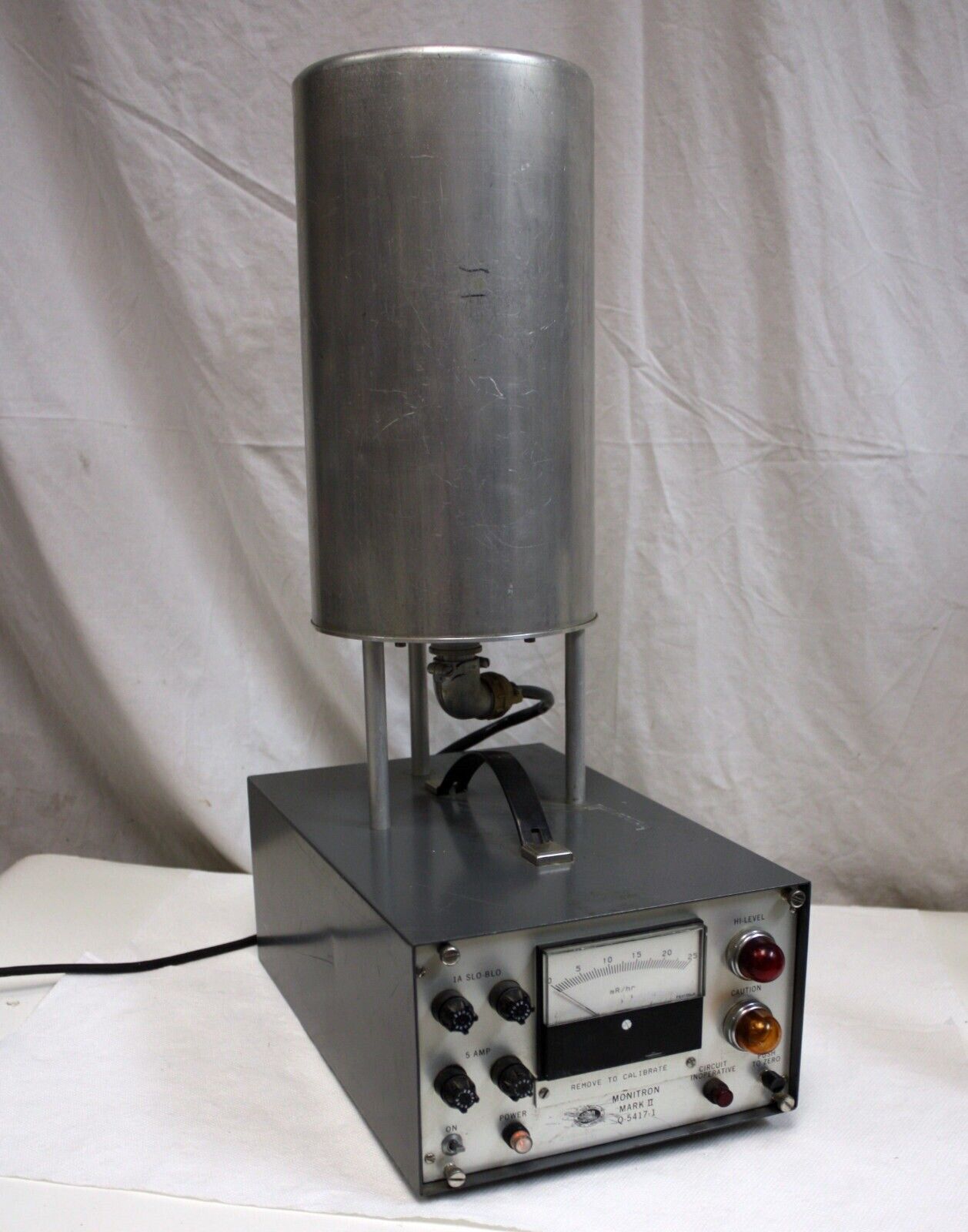 Rare Gamma Monitron II Atomic Radiation Detector from Oak Ridge Nuclear Labs