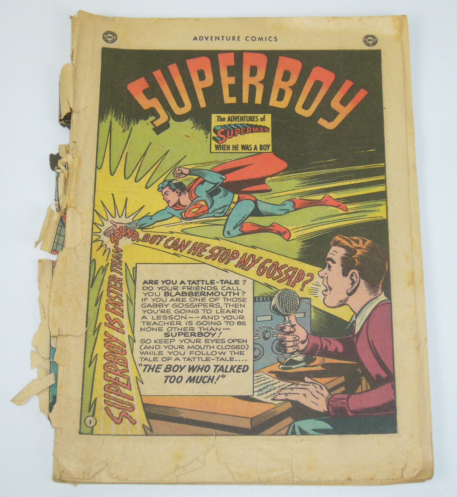 Adventure Comics #151 april 1950 - superboy - golden age dc comics