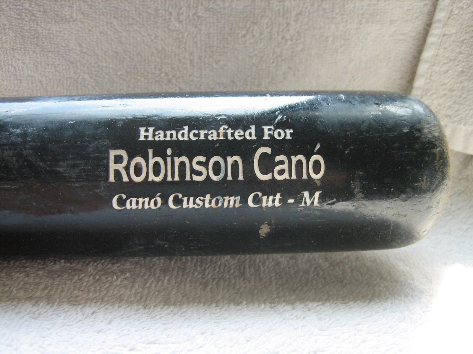 Robinson Cano 2011 Game Used Marucci Baseball Bat New York Yankees