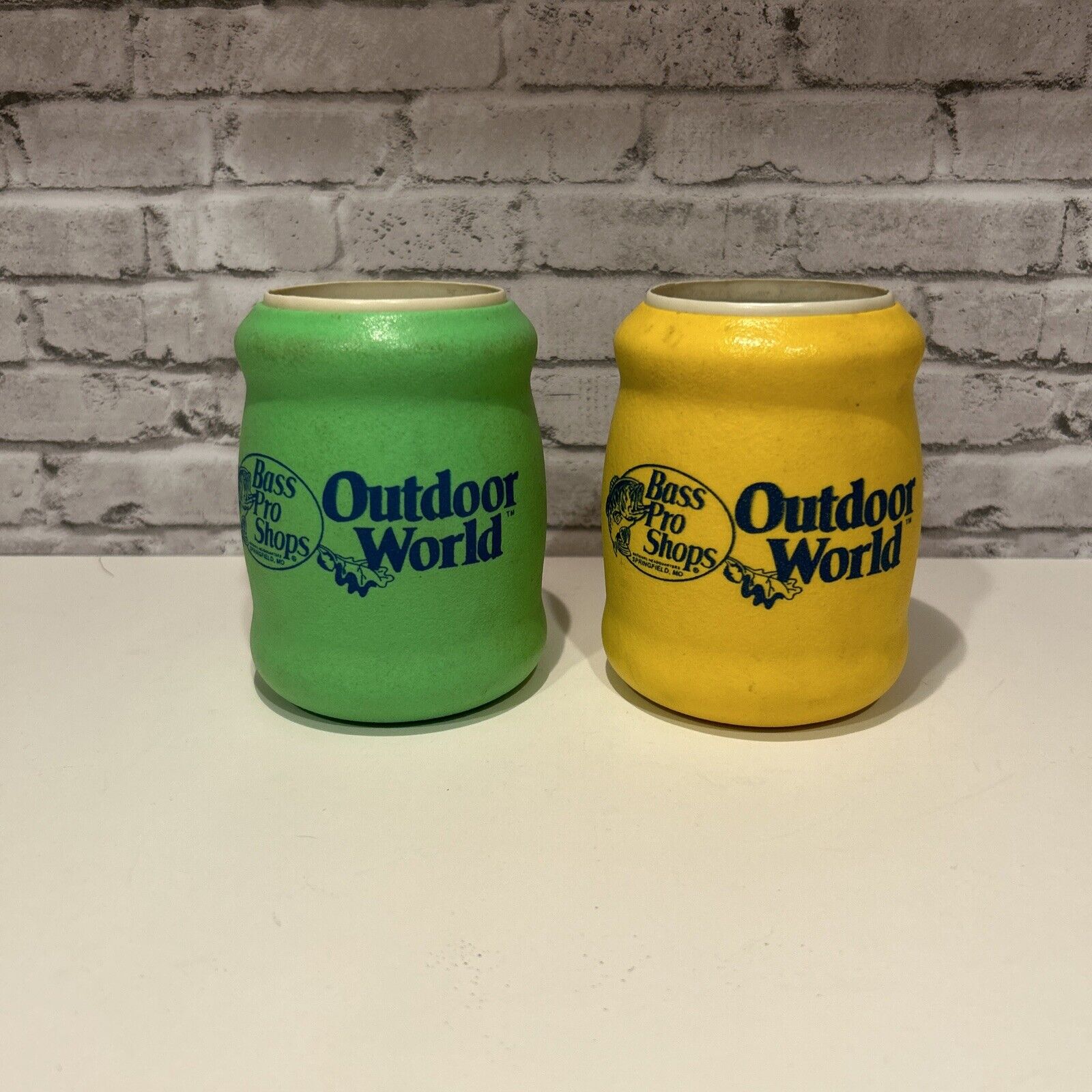 2 Vintage Coleman Tuffoams Bass Pro Shops Outdoor World Can Koozies