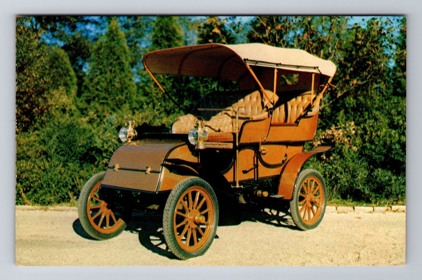 1904 Knox Surrey, Cars, Transportation, Antique Vintage Souvenir Postcard