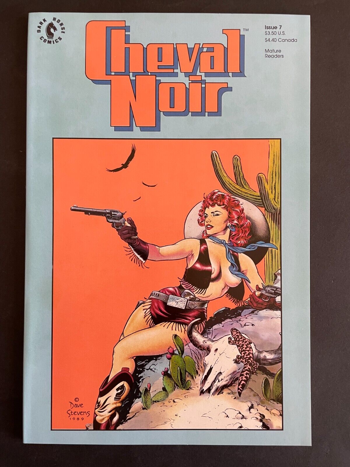Cheval Noir #7 Dave Stevens Classic Cover 1990 Dark Horse Comics