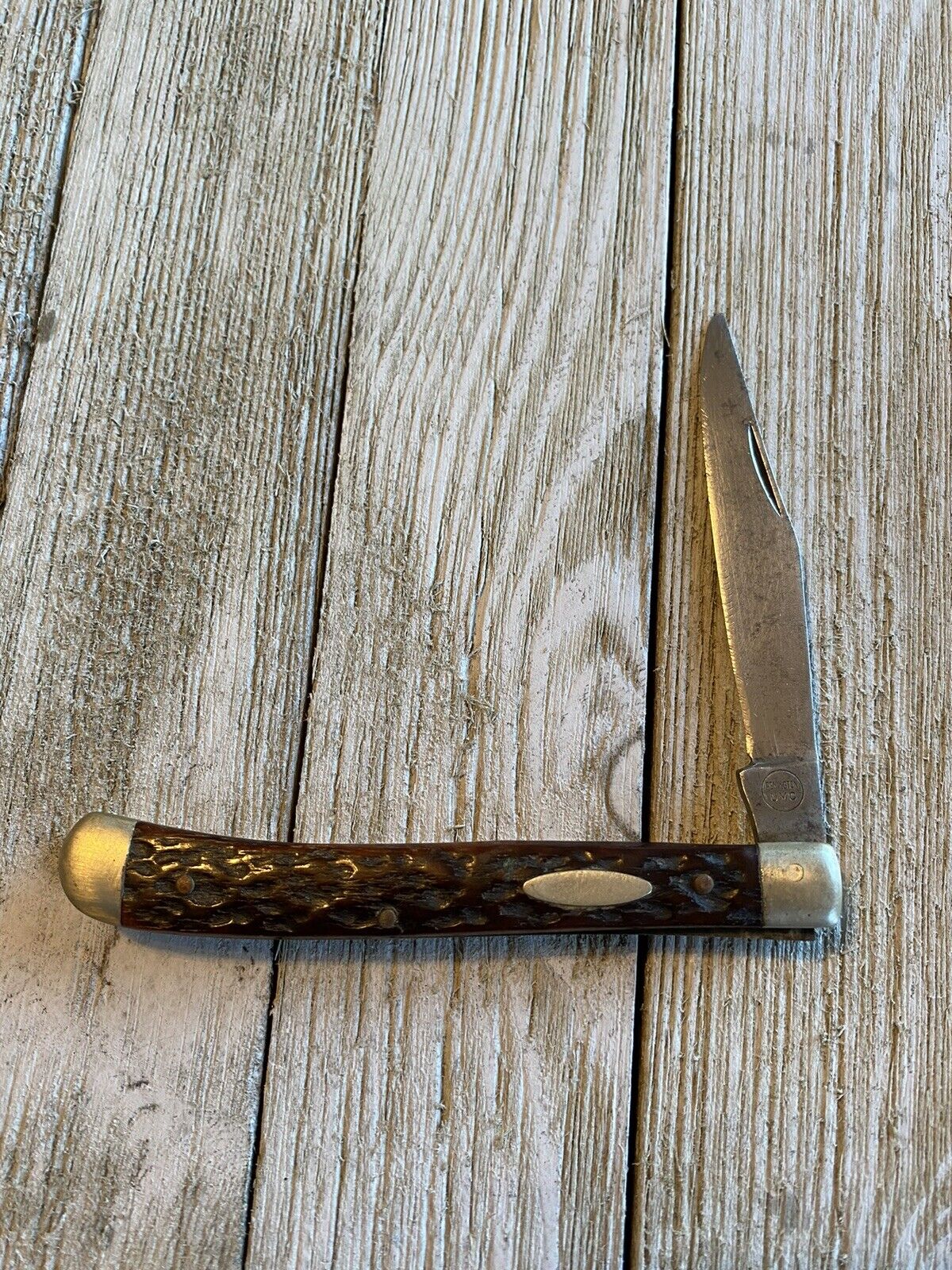 Vintage UMC Remington 1 blade trapper knife 