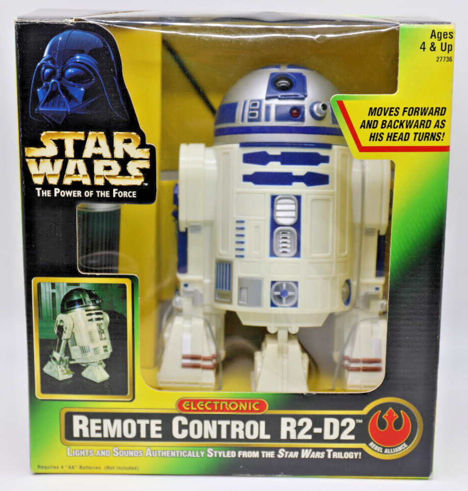 New Star Wars ELECTRONIC REMOTE CONTROL R2-D2 (Kenner)