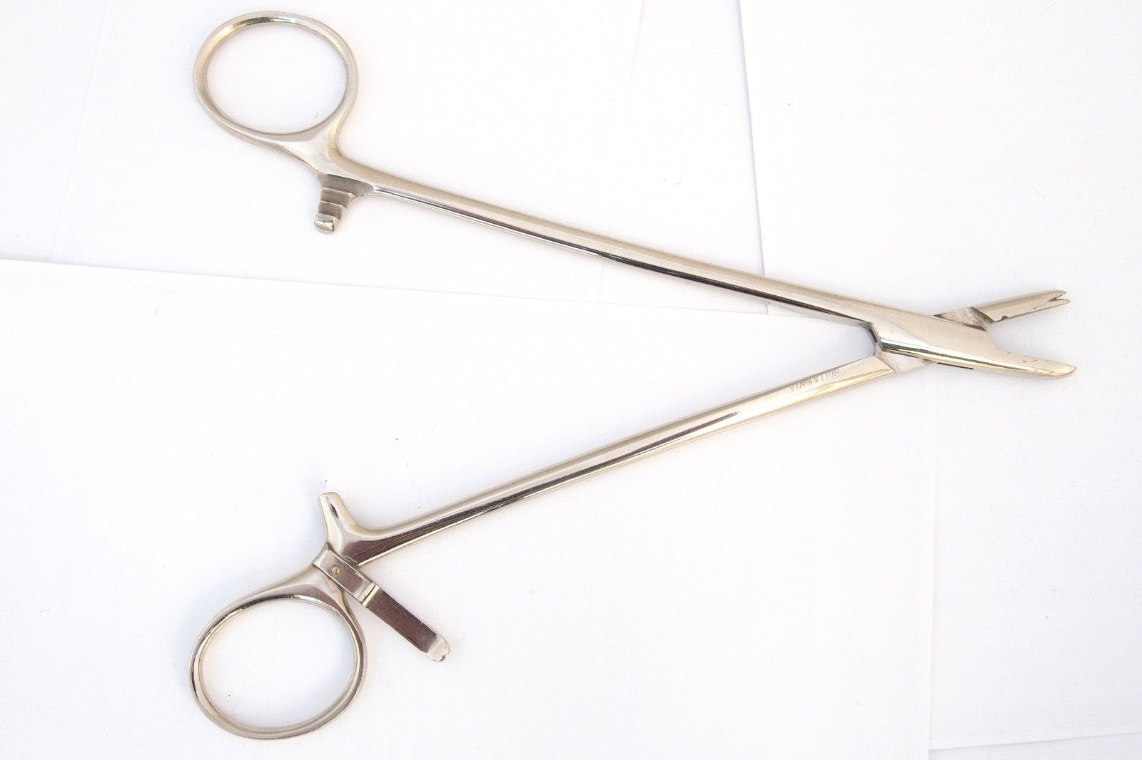 German Surgical Medical Instrument Needle Holder Tool Bott & Walla WW2 Doctor