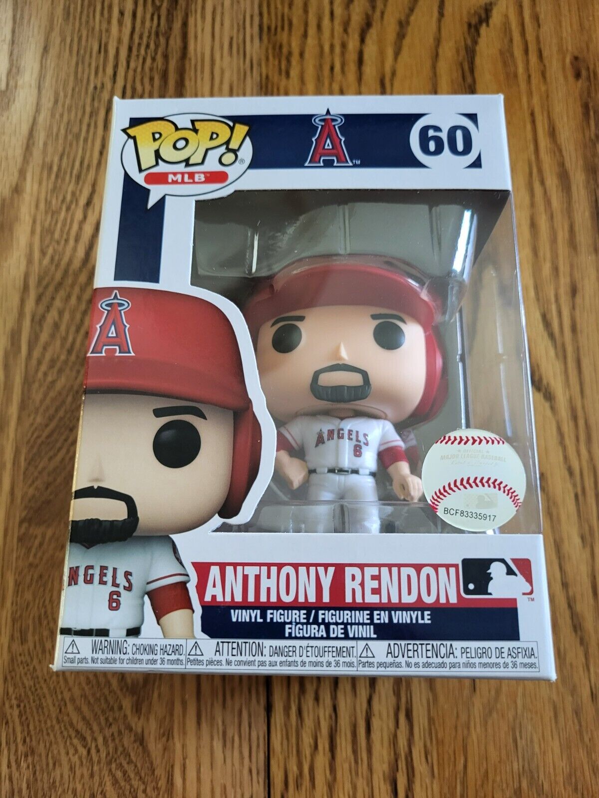 Funko Pop MLB - Angels Baseball: Anthony Rendon #60 - New in Box