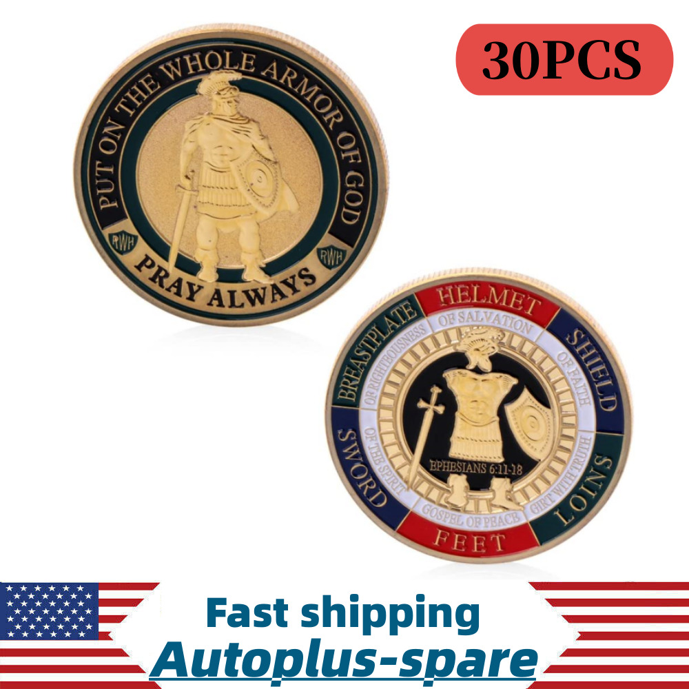 30PCS Put on the Whole Armor of God Commemorative Challenge Collection Coin US