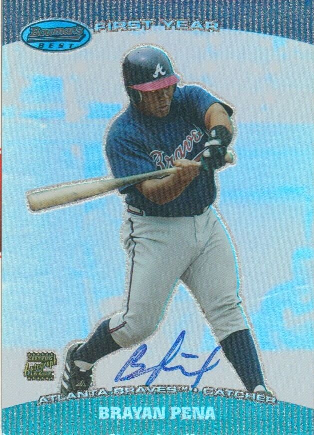 Bryan Pena 2004 Topps Bowman's Best First Year rookie auto autograph card BB-BP