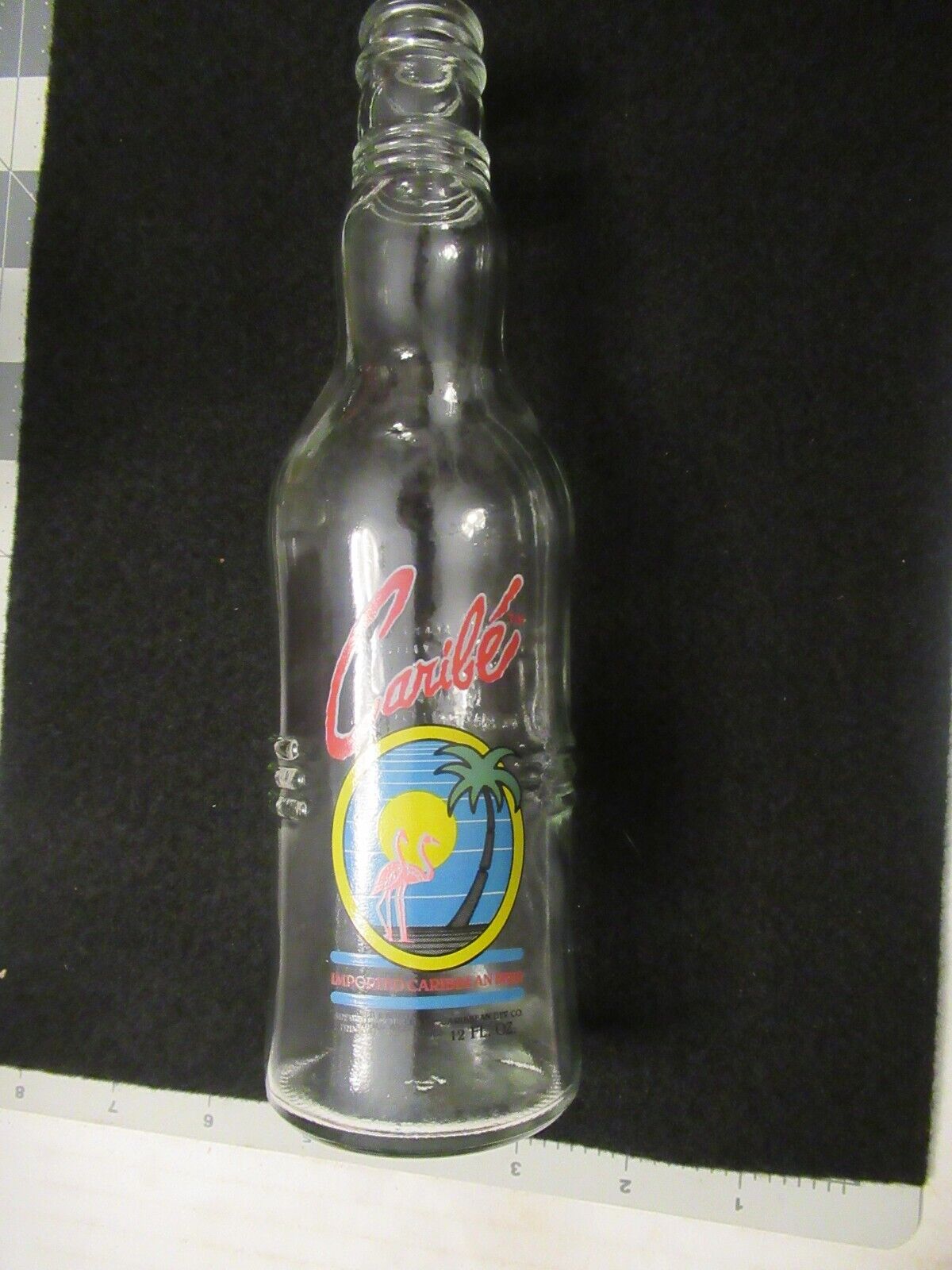 Caribe Beer Clear 12 oz. Bottle