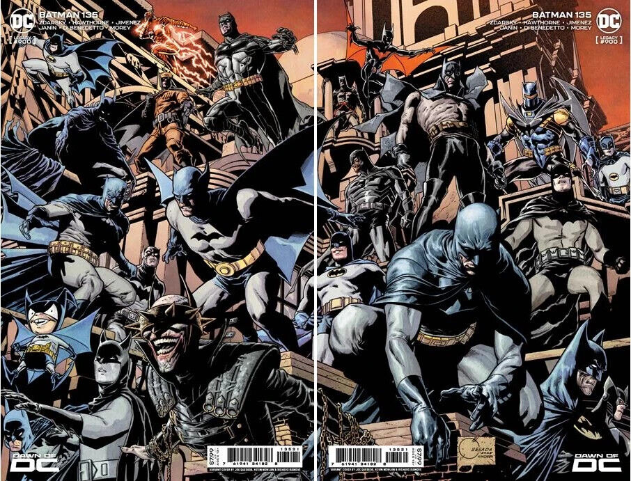 BATMAN #135 (JOE QUESADA CONNECTING VARIANT SET)(2023) ~ DC Comics NM