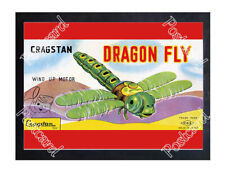 Historic Cragstan Dragon Fly Tin Toy Advertising Postcard picture