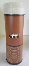 Vintage Original Color Thermos Brand Thermos Metal Casing Glass Inside picture