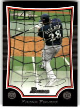 Prince Fielder 2009 Bowman #40 Milwaukee Brewers picture