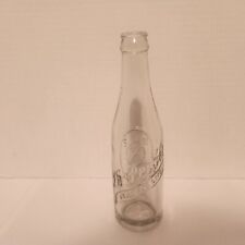 1947 Dr. Pepper  Oz Clear Glass Soda Bottle Good For Life Effingham Illinois ILL picture