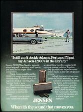 1981 Jensen Audio Lincoln Limousine Advertisement Print Art Car Ad J952A picture