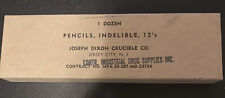 Vintage Dixon Enduro Indelible Copying 2096 Medium USA Box Of 12 Pencils picture